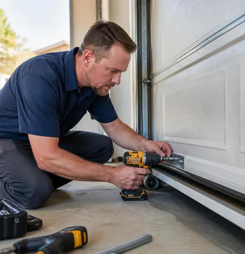 Garage Door Spring Repair in Layton